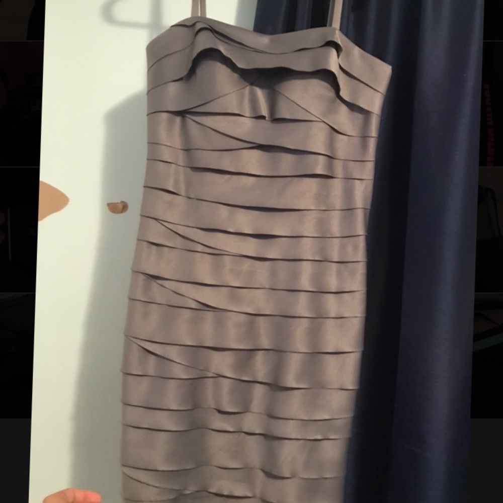 Grey, multilayer dress